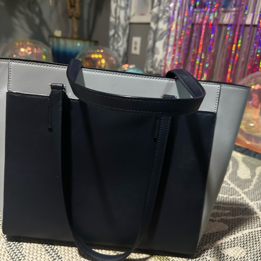 Elegant Black and Gray Tote Bag